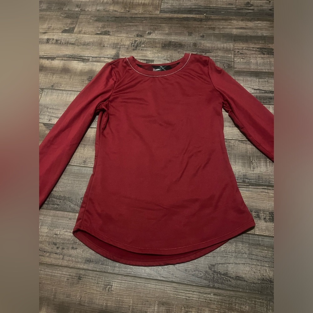 Cuddl Duds Climate Right Fleece Top. Small